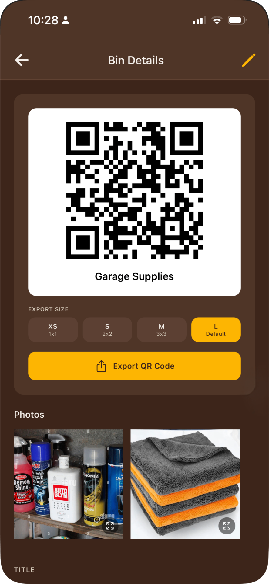 Print the QR code